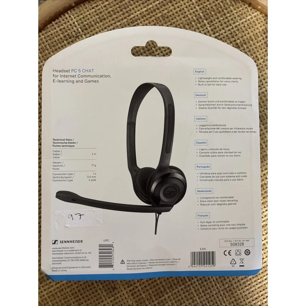 NEW Sennheiser Consumer Audio PC 7 USB Headset